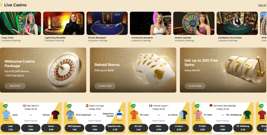 Winmega login